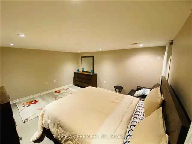 Spacious 2 Bedroom Furnished Basement Apartment Near Kipling Subway