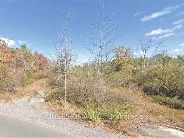 Land For Sale in Marmora and Lake, Ontario