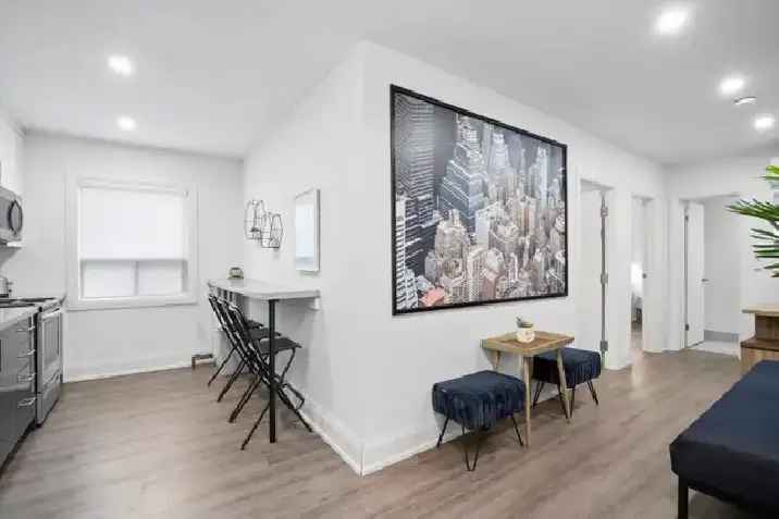 Beautiful and Renovated 2 bedroom unit available now in Toronto!