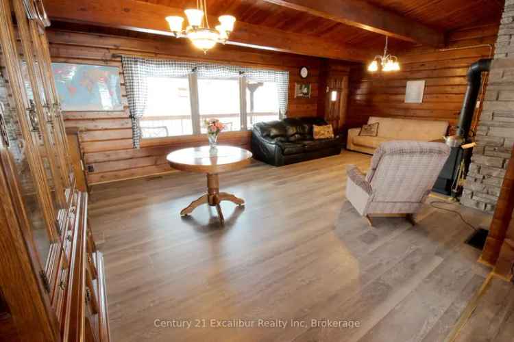 Buy bungalow in Elora with creek, workshop, and modern comforts