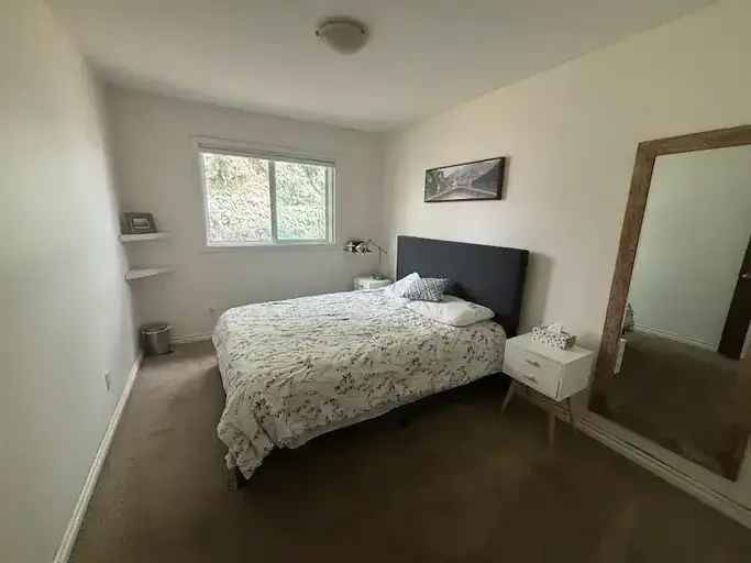 Room for rent in Edmonton with shared amenities and laundry