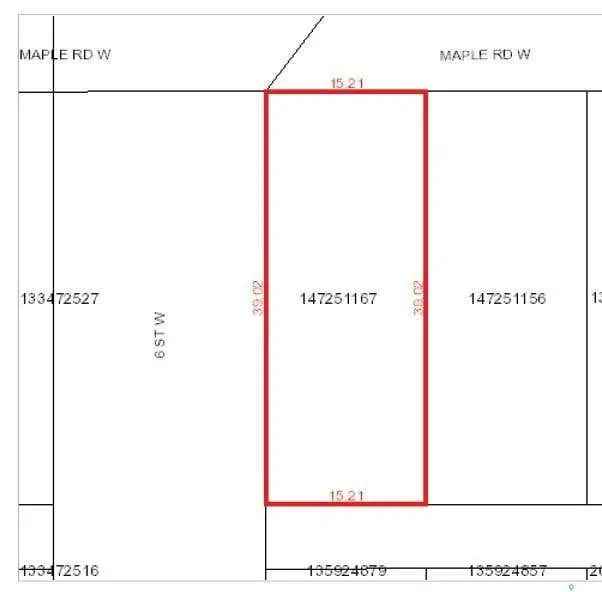 Vacant Lot for Sale in Nipawin SK - Build Your Dream Home