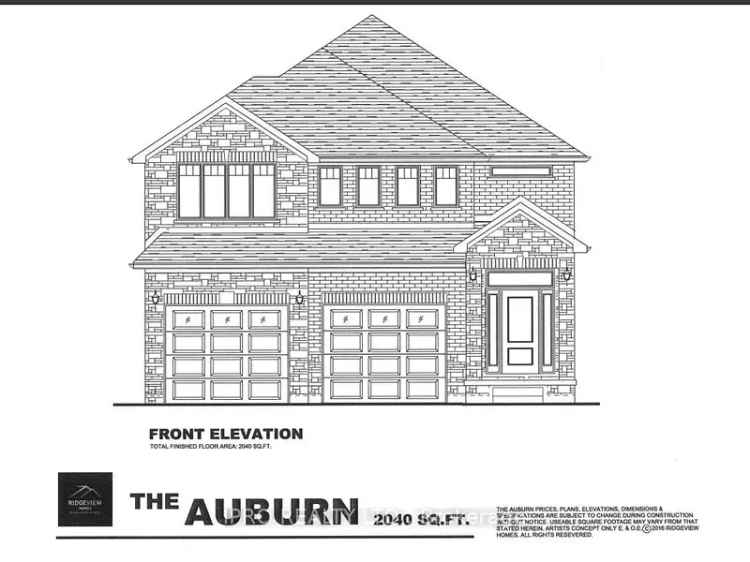 Kamoka All Brick & Stone Detached Home - Modern Kitchen, 3+ Bedrooms