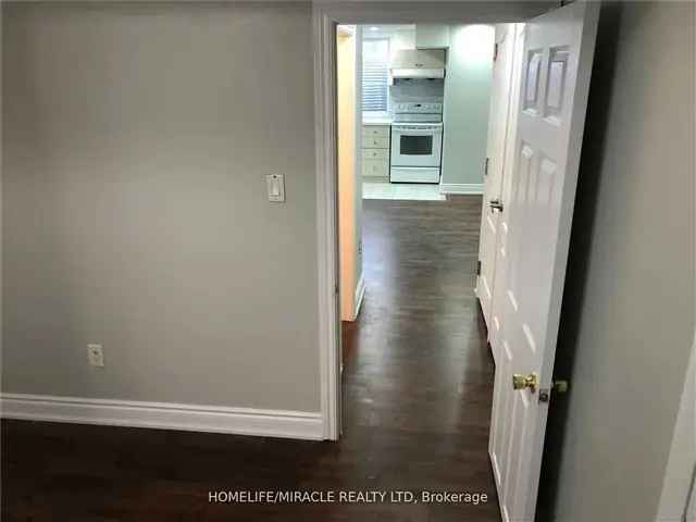 Upgraded 1-Bedroom Basement Apartment near Humber College