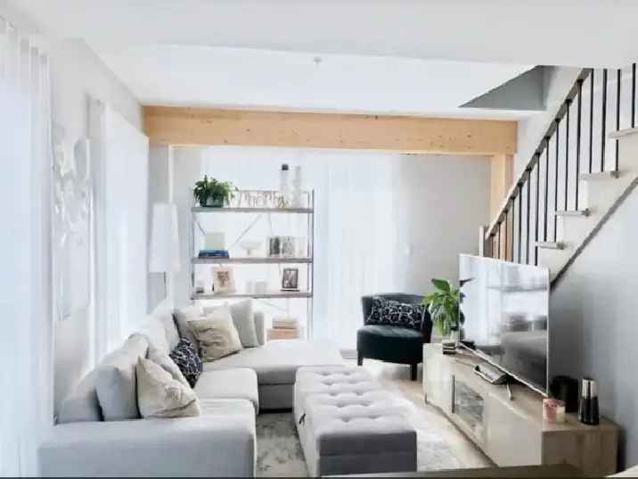 Furnished Griffintown condo, 2 bdrm, corner unit, all included.