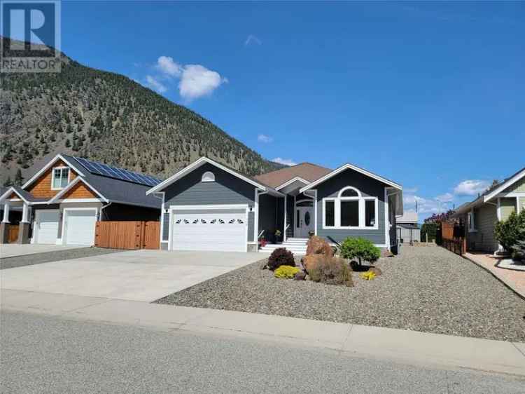 Keremeos Rancher 3 Bed 2 Bath 1836 Sqft Double Garage