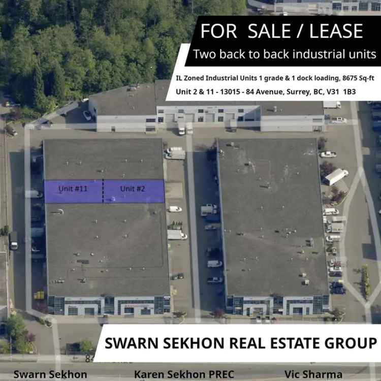 Industrial for lease