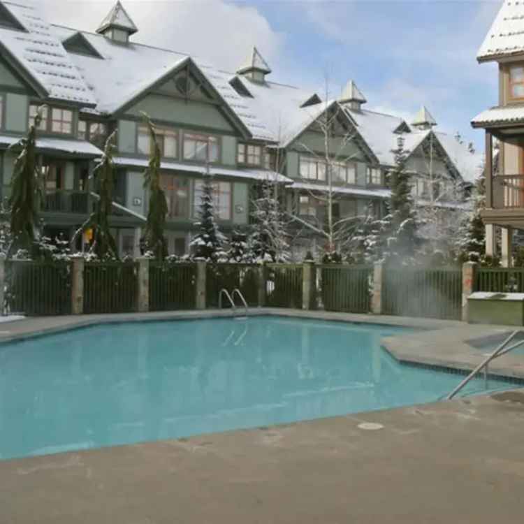 Whistler Week 14 Townhome Ownership Near Village