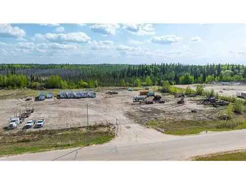 4.95 Acres Industrial Land for Sale in Grande Prairie AB