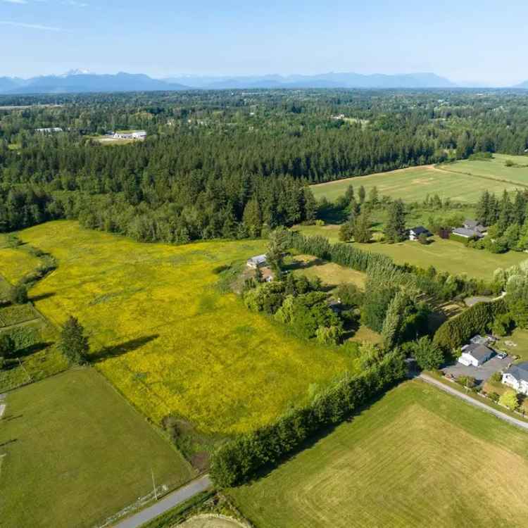 17.9 Acres South Langley Equestrian Estate - Build Your Dream Home