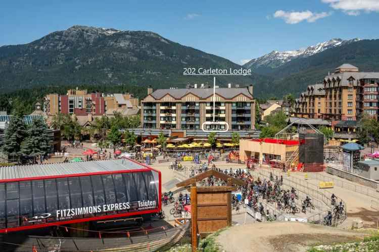 Whistler Ski-in Ski-out Condo 2 Bed 2 Bath Luxurious Amenities