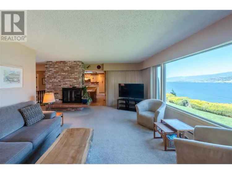Skaha Lake View Rancher with Walkout Basement