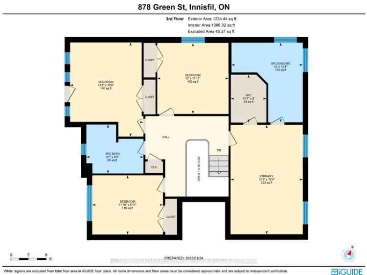 Spacious 2-Storey Home in Innisfil with Modern Design and High-End Finishes