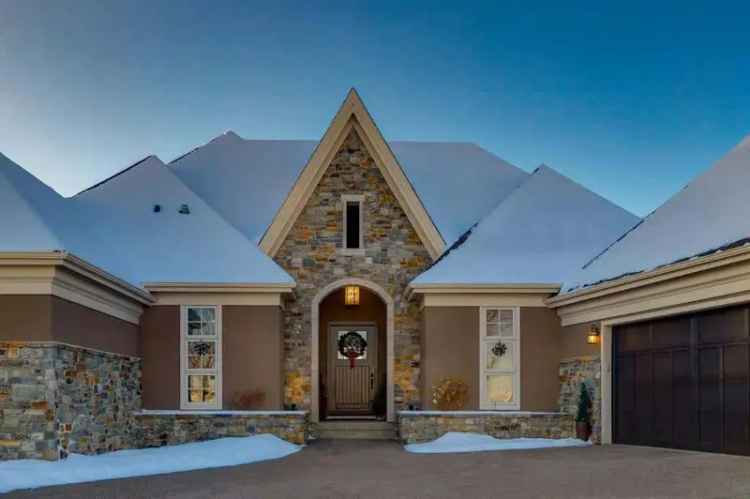 European Inspired Walk Out Bungalow in The Ranche at Heritage Pointe