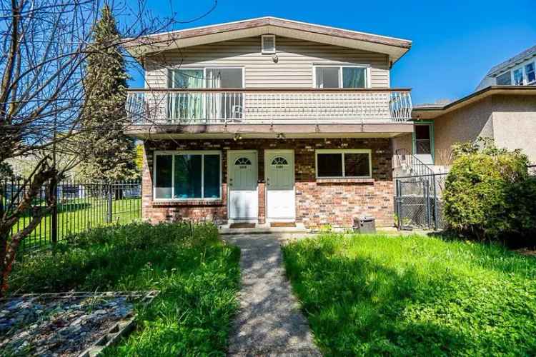 Vancouver Special Duplex near Cedar Cottage Park