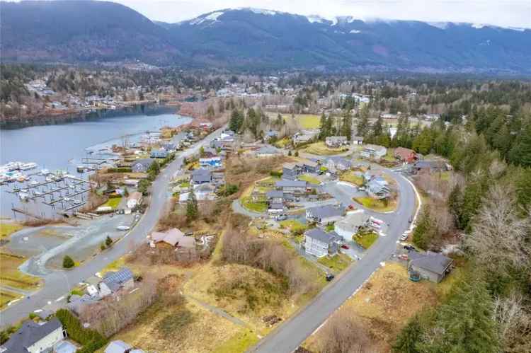 Lake Cowichan Point Ideal Oversized Lot Stunning Views