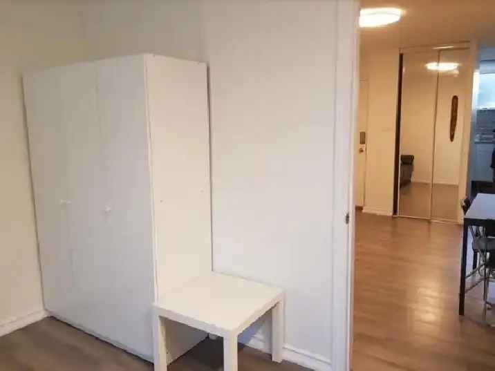 Beautiful big condo room with balcony at York U & subway