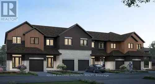 Buy Townhome in Ottawa with Modern Features and Upgrades