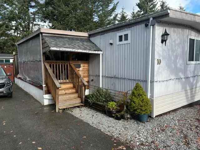 2-Bedroom Manufactured Home with Large Shop