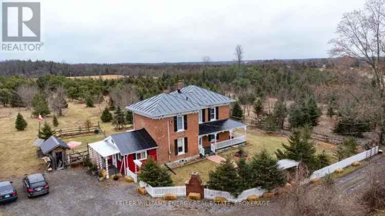 Magnificent Century Home with Renovated Barn and Workshop