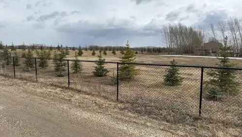 Acreage Lot For Sale Near Grande Prairie