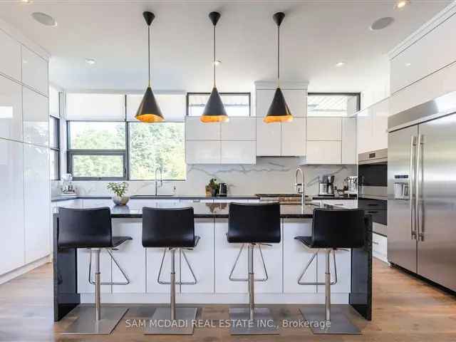 Custom Built Modern Home in Port Credit Village