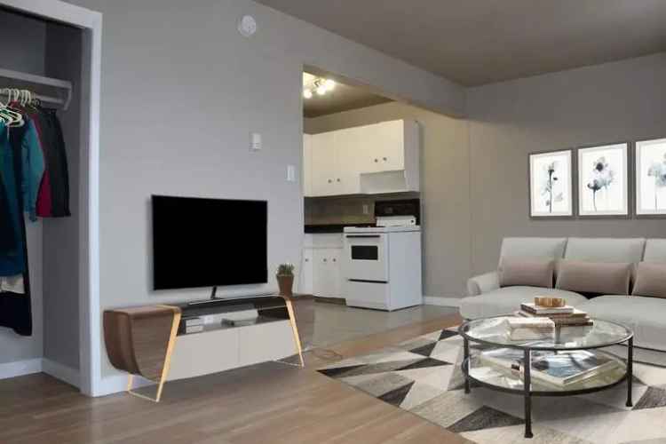 Rent Bachelor and 1 Bedroom Apartments in Edmonton with Balcony and Storage