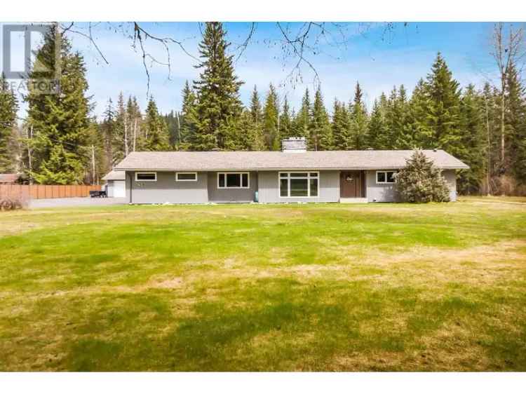 6 Bed 5 Bath Rancher with Finished Basement Suite and 2 Garages