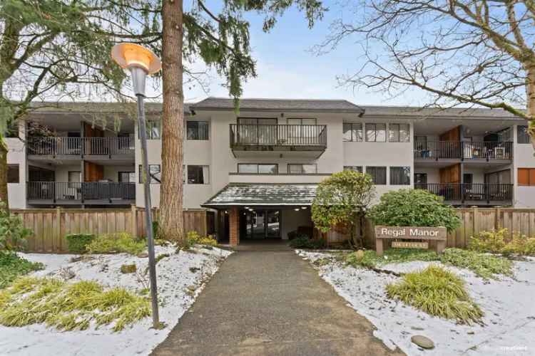 Sapperton Condo for Sale Regal Manor New Westminster 1 Bedroom