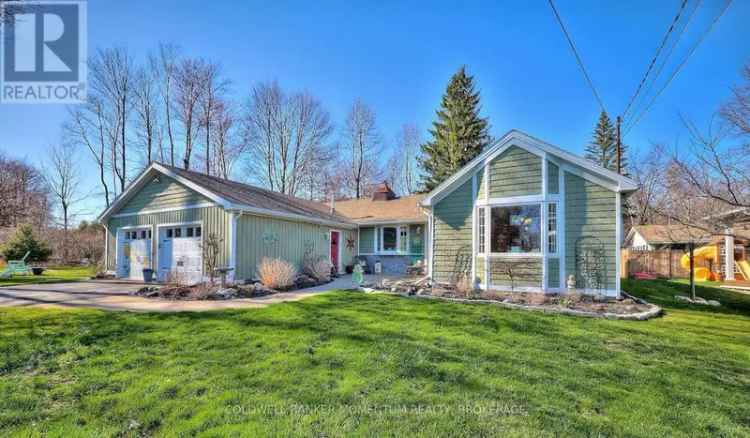 Updated 2-Bedroom Bungalow with Private Oasis and Double Garage