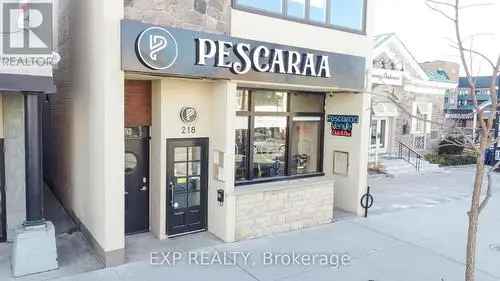 Buy Restaurant in Oakville Ontario with Turnkey Potential and Outdoor Patio