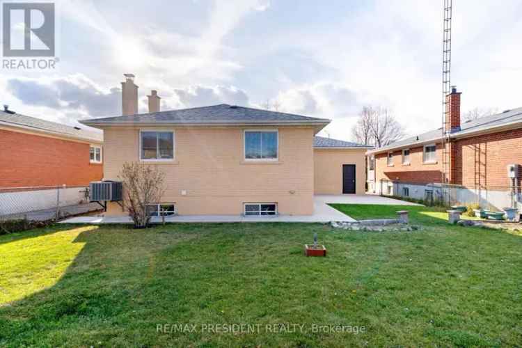 Newly Renovated Detached Home with Legal Basement Apartment