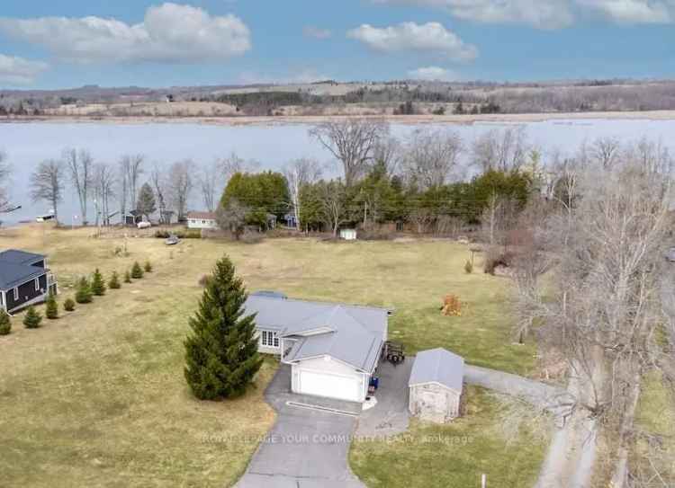 Stunning Waterfront Bungalow on 1+ Acre Lot