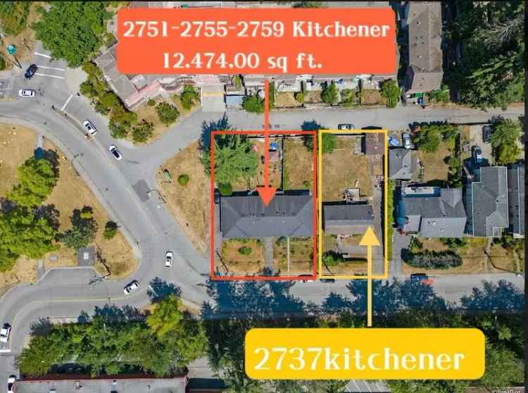 2751 Kitchener Ave Port Coquitlam Townhouse Development Opportunity