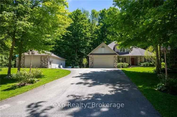 Buy Custom Built Home in Georgian Bay with Stunning Views and Unique Features