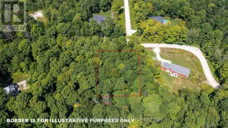 1 Acre Building Lot Georgian Bluffs Executive Homes Francis Lake Access