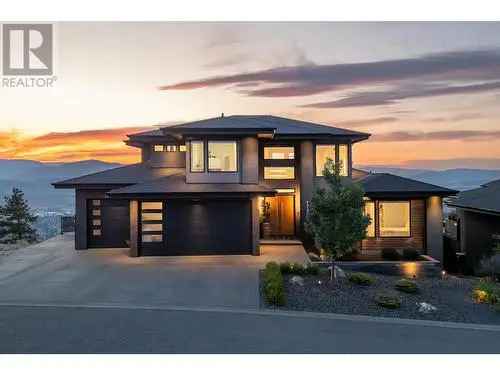 House for Sale in Belgo Black Mountain Kelowna with Pool and Triple Garage