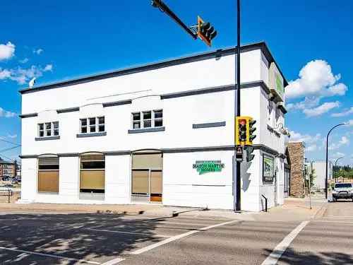 Commercial Building For Sale Downtown Red Deer