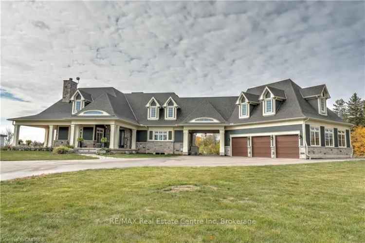 Spectacular Custom Built Architectural Masterpiece on 38 Acres