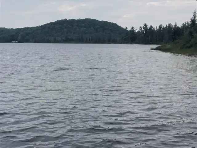 8.1 Acre Waterfront Property on Round Lake - Build Your Dream Cottage