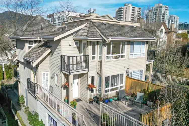 Rent Family Friendly Townhome in Central Lonsdale with Panoramic Views