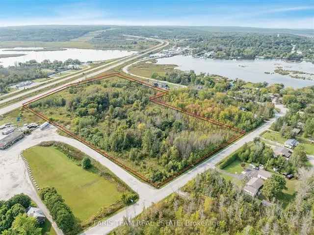 Highway 400 Investment Lot:  Rural Zoning, High Visibility