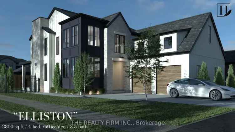 Elliston Model by Halcyon Homes: Luxury 4-Bedroom Home