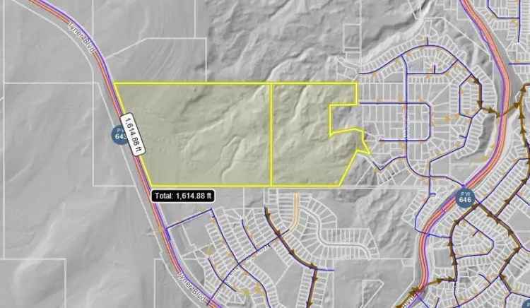 Sale of Lot for Development in Prince George with Stunning City Views