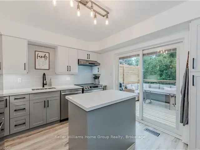 Updated 2-Storey Home in Guelph South End with Private Backyard