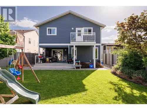 Kelowna Luxury Semi Lakefront Home with Legal Suite