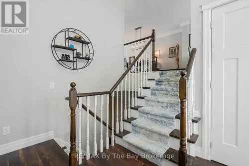 For Sale Townhouse in Collingwood Ontario with Waterfront Views