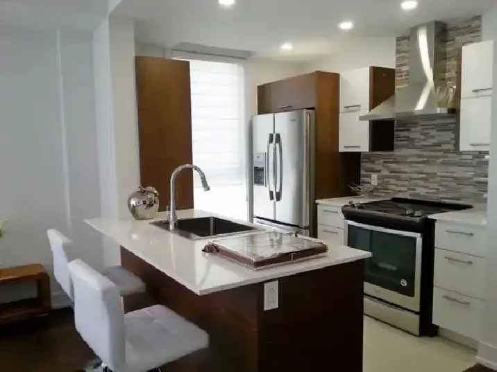 Rent modern condo 4 1/2 in Rosemont with amazing features