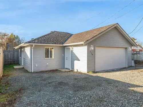 House for Sale in Five Acres Nanaimo with Two Dwellings