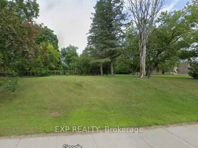 Smiths Falls Vacant Land R2 Zoned Medium Density Housing Opportunity